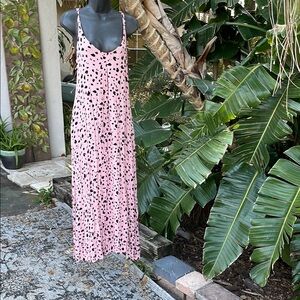 Skye maxi slip dress